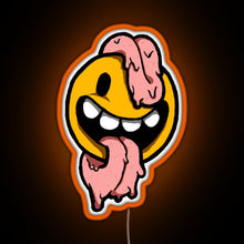 Load image into Gallery viewer, Long Tongue RGB neon sign orange