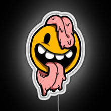 Load image into Gallery viewer, Long Tongue RGB neon sign white