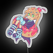 Load image into Gallery viewer, Maka Donut RGB neon sign white