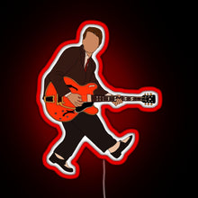 Load image into Gallery viewer, Marty McFly RGB neon sign red