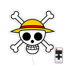Load image into Gallery viewer, Onne piece pirate neon sign