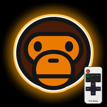 Load image into Gallery viewer, Monkey Bape neon sign