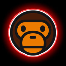 Load image into Gallery viewer, Monkey Bape neon sign
