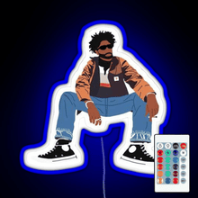 Load image into Gallery viewer, nuwo logo RGB neon sign remote