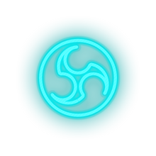 Load image into Gallery viewer, obs video game logo Neon led factory