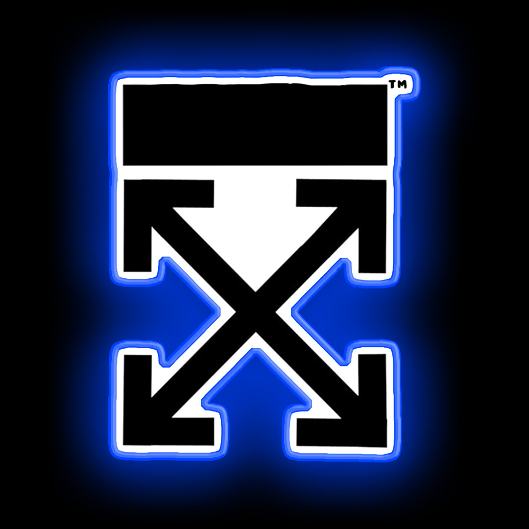 Off white neon light Clearance