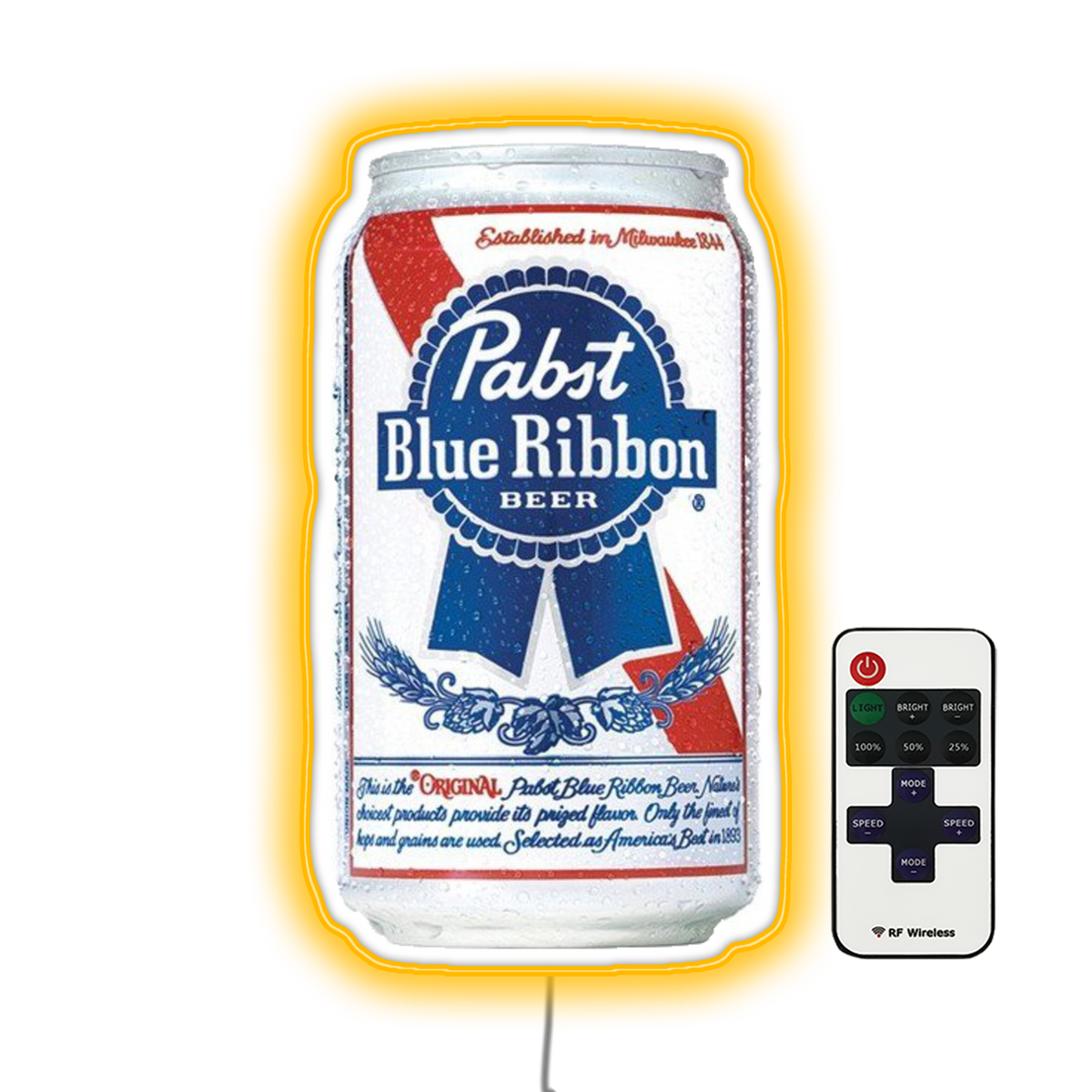 Pabst Extra Light Beer パブスト ネオンサインボード Pabst Extra Light Beer パブスト ネオンサインボード