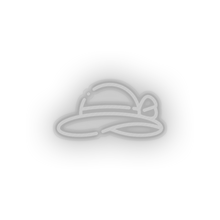 Load image into Gallery viewer, white pamela_hat led beach cap fashion holiday pamela hat summer vacation neon factory