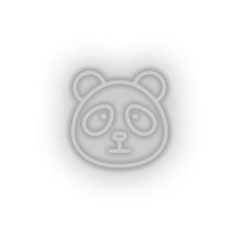 Load image into Gallery viewer, white panda led animal bear cartoon fauna herbivore panda zoo neon factory
