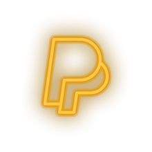 Load image into Gallery viewer, warm_white paypal social network brand logo led neon factory