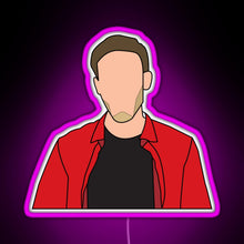 Load image into Gallery viewer, PewDiePie Pop Art RGB neon sign  pink