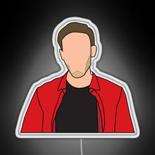 Load image into Gallery viewer, PewDiePie Pop Art RGB neon sign white