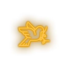 Load image into Gallery viewer, pigeon Bird dove love pigeon relationship romance valentine day Neon led factory