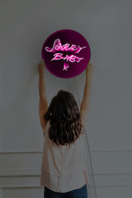 Load image into Gallery viewer, sorry baby neon infinite mirror