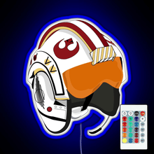 Load image into Gallery viewer, PL 1 Red Squadron RGB neon sign remote