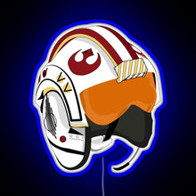 Load image into Gallery viewer, PL 1 Red Squadron RGB neon sign blue