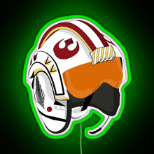 Load image into Gallery viewer, PL 1 Red Squadron RGB neon sign green