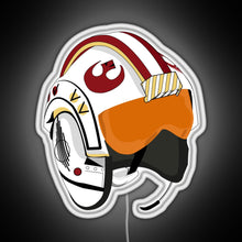 Load image into Gallery viewer, PL 1 Red Squadron RGB neon sign white