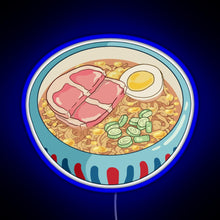 Load image into Gallery viewer, Ponyo Ramen RGB neon sign blue