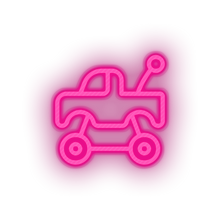 Load image into Gallery viewer, push toys truck children car family play child kid baby toy Neon led factory