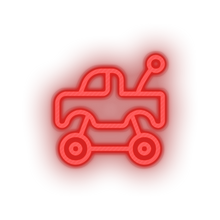 Load image into Gallery viewer, red push toys truck children car family play child kid baby toy led neon factory