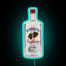 Load image into Gallery viewer, raspberry vodka RGB neon sign lightblue