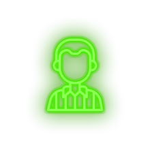 Load image into Gallery viewer, green referee led american football football club judge referee soccer sport neon factory