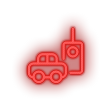 Load image into Gallery viewer, red remote toys family children car control rc play child kid baby toy led neon factory