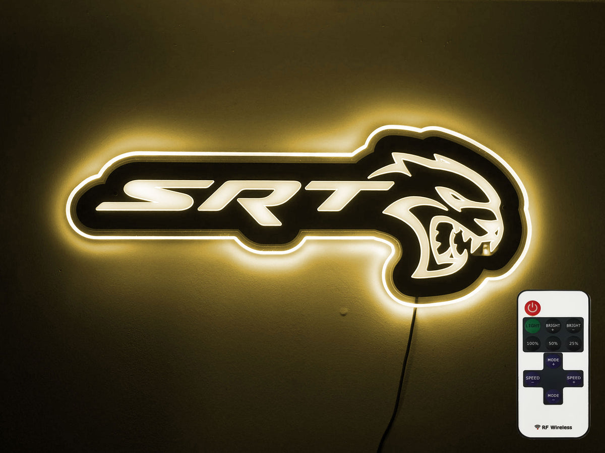 SRT HELLCAT neon signs