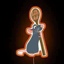 Load image into Gallery viewer, Remy the Little Chef RGB neon sign orange