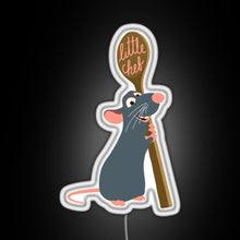 Load image into Gallery viewer, Remy the Little Chef RGB neon sign white
