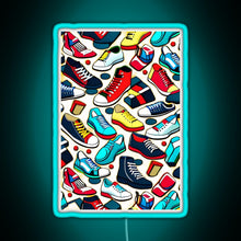Load image into Gallery viewer, Running Riot RGB neon sign lightblue