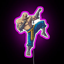 Load image into Gallery viewer, Sagat RGB neon sign  pink