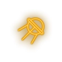 Load image into Gallery viewer, warm_white satellite led adventure antenna astronomy outer space satellite space sputnik neon factory