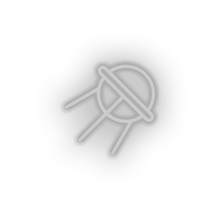 Load image into Gallery viewer, white satellite led adventure antenna astronomy outer space satellite space sputnik neon factory
