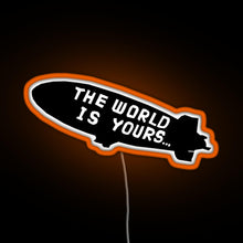 Load image into Gallery viewer, Scarface RGB neon sign orange