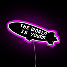 Load image into Gallery viewer, Scarface RGB neon sign  pink