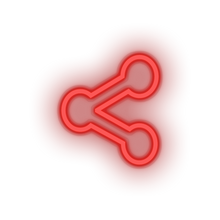 Load image into Gallery viewer, sharethis social network brand logo Neon led factory