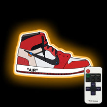 Load image into Gallery viewer, Nike Jordan air printed neon sign