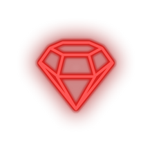 Load image into Gallery viewer, red sketch social network brand logo led neon factory