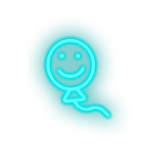 Load image into Gallery viewer, smiley balloon toys children smile family play face child kid baby toy Neon led factory