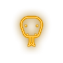 Load image into Gallery viewer, snake Animal carnivore cartoon fauna snake viper zoo Neon led factory