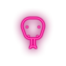 Load image into Gallery viewer, pink snake led animal carnivore cartoon fauna snake viper zoo neon factory