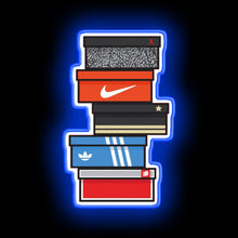 Load image into Gallery viewer, Sneaker box neon sign