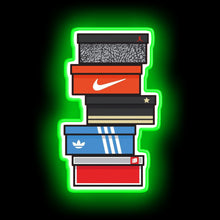 Load image into Gallery viewer, Sneaker box neon sign