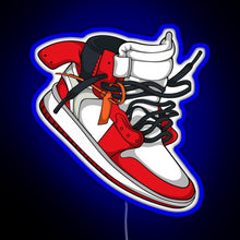 Load image into Gallery viewer, sneaker hype RGB neon sign blue