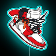 Load image into Gallery viewer, sneaker hype RGB neon sign lightblue