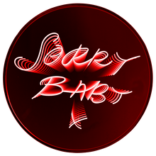 Load image into Gallery viewer, sorry baby led infinite mirror