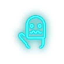 Load image into Gallery viewer, ice_blue spooky toys spook children family play hand ghost child kid baby toy led neon factory