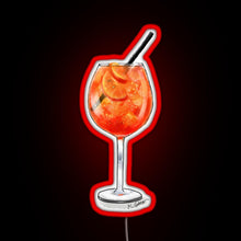 Load image into Gallery viewer, Spritz RGB neon sign red